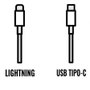 Apple Cable USB-C a Lightning 2 m Blanco (MQGH2ZM/A)